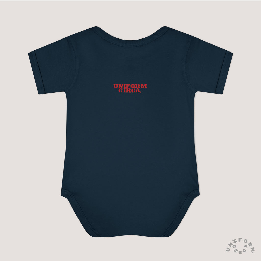 FUNNY BUNNY - Infant Baby Rib Bodysuit - Adorable Bunny-Like Graphic | Multiple Colors