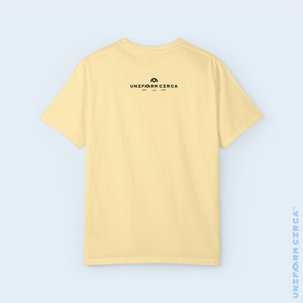 WAVEY 2  | CREWNECK T-SHIRT | Printed Unisex Garment-Dyed Graphic Tee