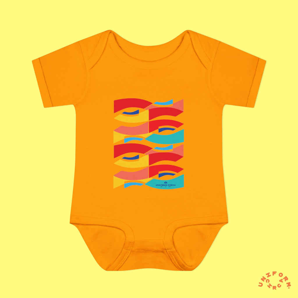 Wavey Kidsplay | Infant Baby Rib Bodysuit | Multiple Colors