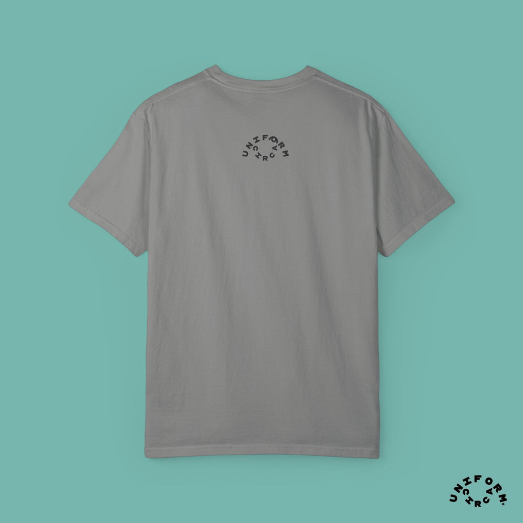 CALIFORNIA BLUEPRINT CREWNECK T-SHIRT | Printed