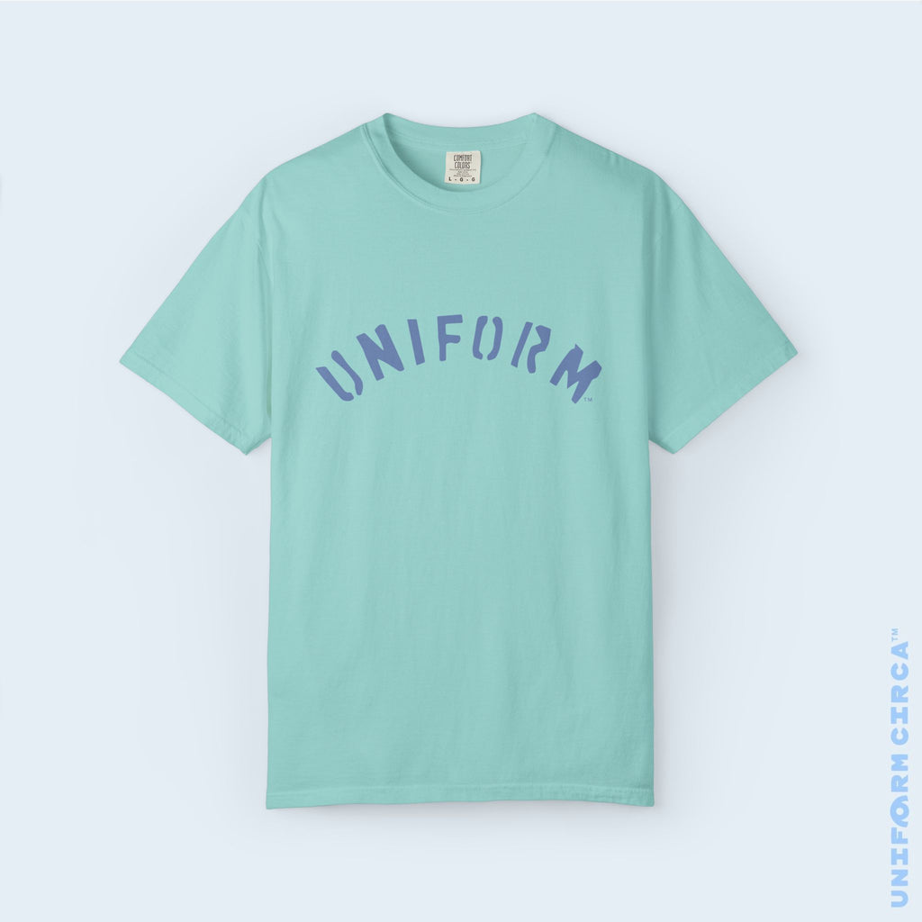 ARC UNIFORM OG | Crewneck T-Shirt | Printed Iced Navy