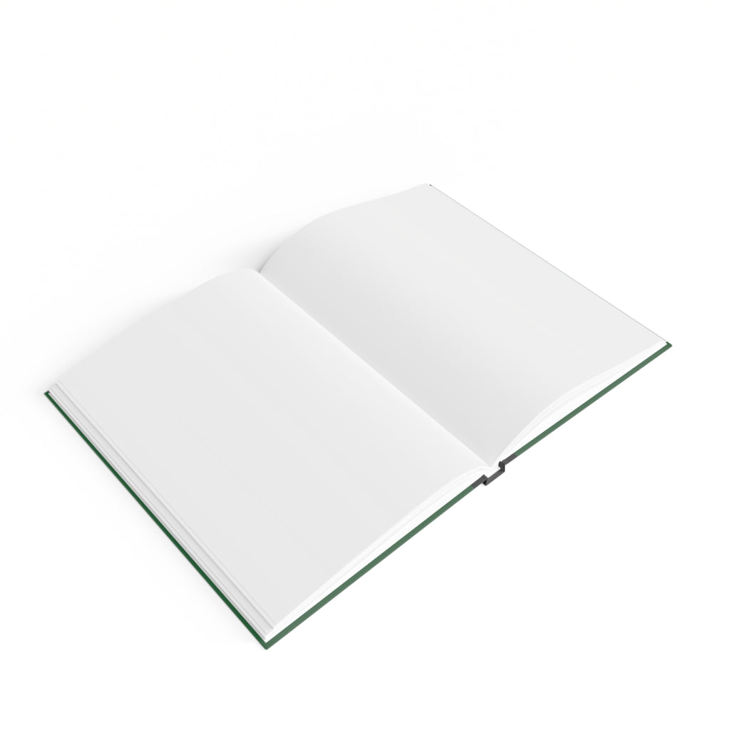 SIMON | JOURNAL & NOTEBOOK | Hardcover Blank Pages 5"x7" | Kelly & Acid Green
