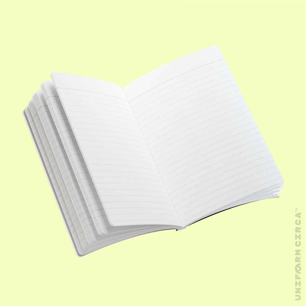 SIMON (SOFT COVER) NOTE & SKETCH JOURNAL | Acid Green/Black