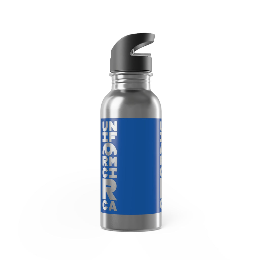 UC FULL STACK | BLUE | BPA FREE, Eco-Friendly 20oz Stainless Steel Water Bottle with Straw