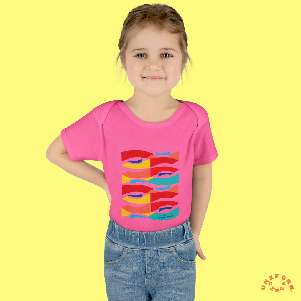 Wavey Kidsplay | Infant Baby Rib Bodysuit | Multiple Colors