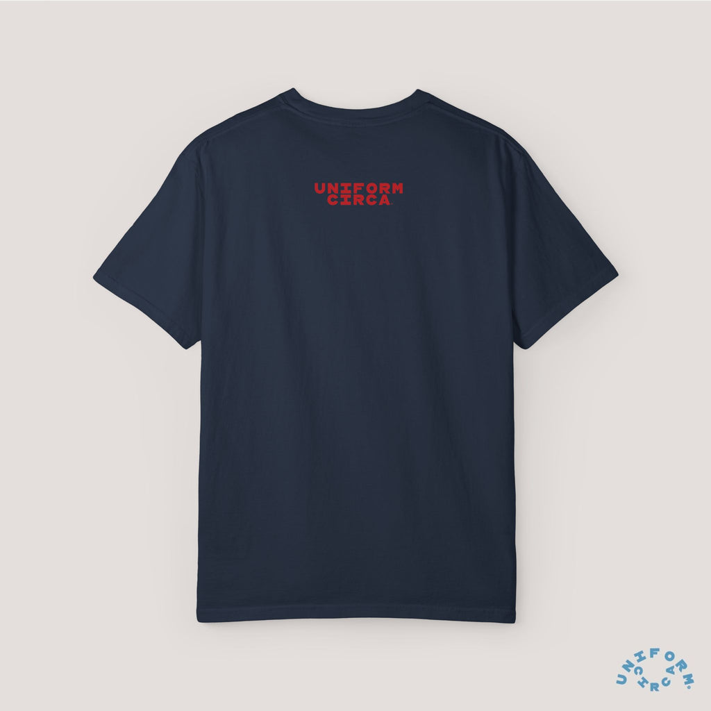 LET'S DANCE REVISITED CREWNECK T-SHIRT | Printed Blue