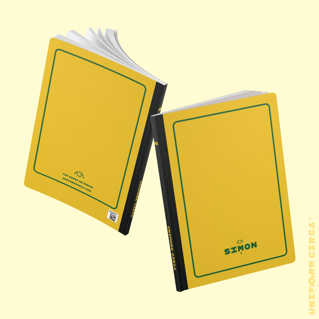 SIMON NOTE & SKETCH JOURNAL | YELLOW/GREEN (SOFT COVER)