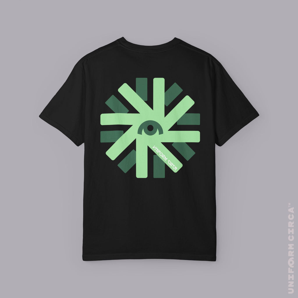 UC CACTI BURST | Printed GREEN/GREEN | Unisex Garment-Dyed T-Shirt