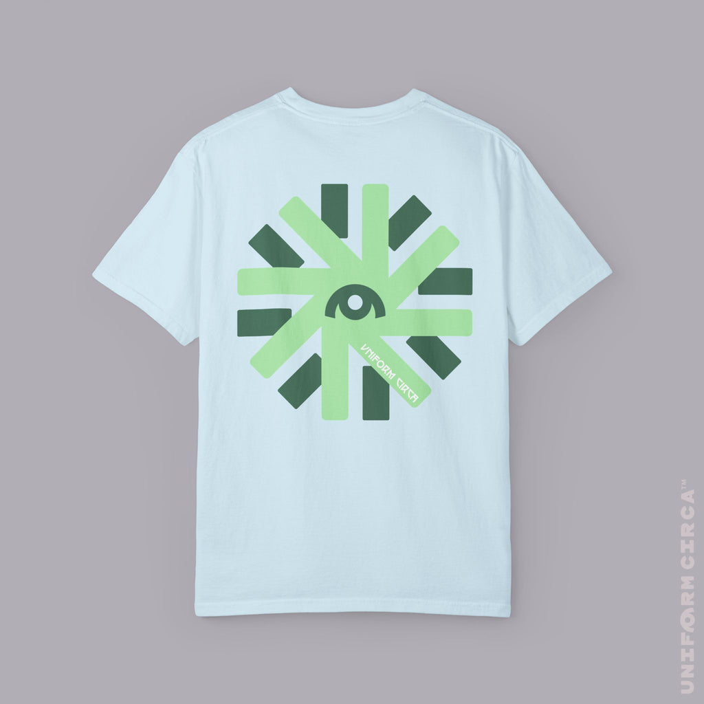 UC CACTI BURST | Printed GREEN/GREEN | Unisex Garment-Dyed T-Shirt
