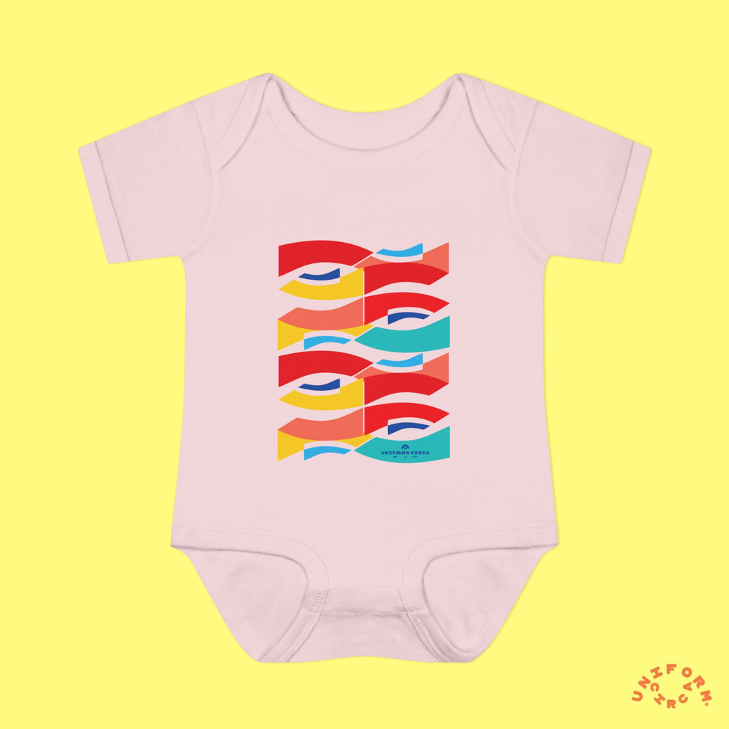 Wavey Kidsplay | Infant Baby Rib Bodysuit | Multiple Colors