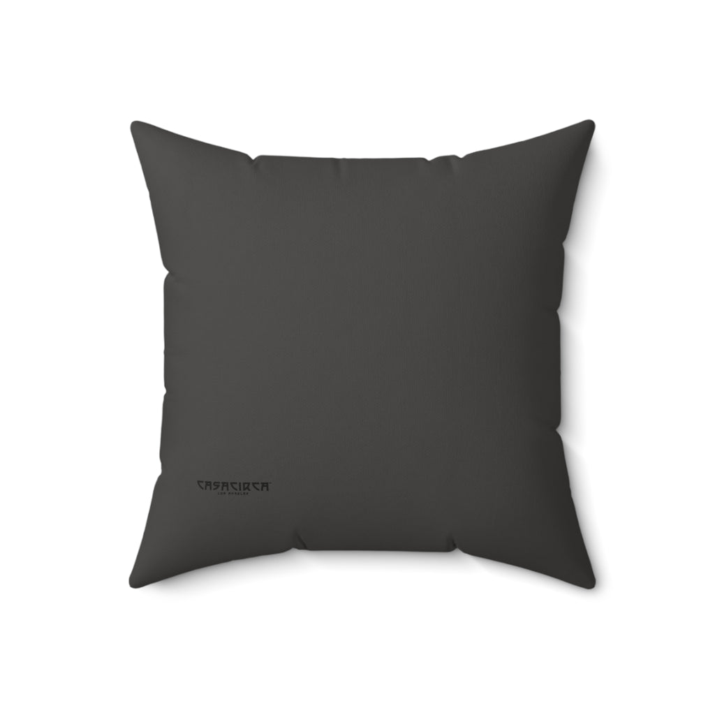 CASACIRCA | RACING STRIPES PILLOW | BLACK/CHARCOAL | Stylish Faux Suede Pillow - Stripes, Home Decor, Cozy Living Room, Gift Idea, Nautical Theme, Interior Design Accents