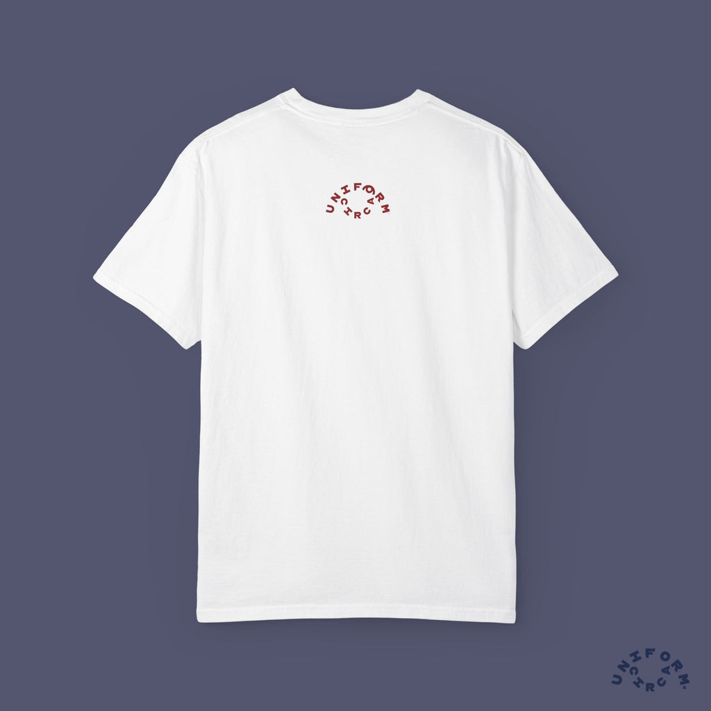 LUKE NAVY CREWNECK T-SHIRT | Printed