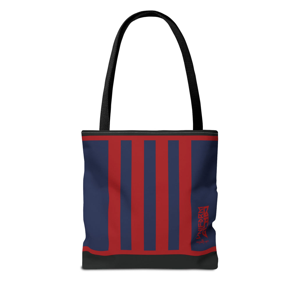 RACER JR. BAG | NAVY/RED/BLACK | Stylish Minimalist Tote Bag, Eco-Friendly Shopping Bag, Chic Carryall, Reusable Tote, Fashionable Beach Bag, Trendy Everyday Essentials