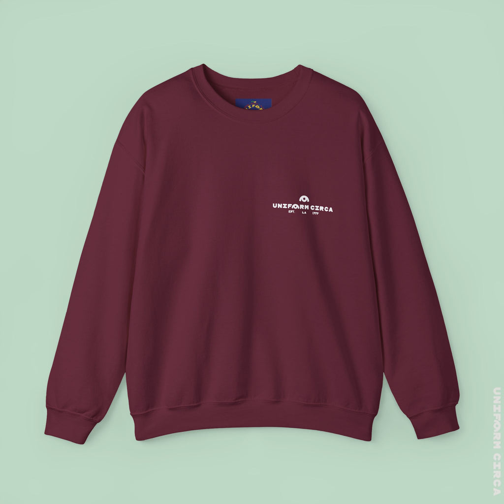 OYSTER ALL WORDMARK | CREWNECK T-SHIRT | Printed White