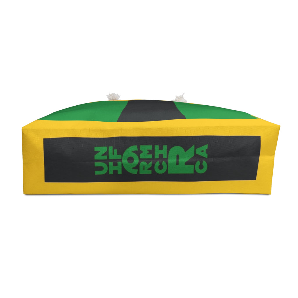 THE MAX BAG | Vibrant Green,  Yellow & Black Weekender Bag - Stylish Travel Tote, Gym Bag, Beach Bag, Personalized Gift, Spacious Weekend Accessories