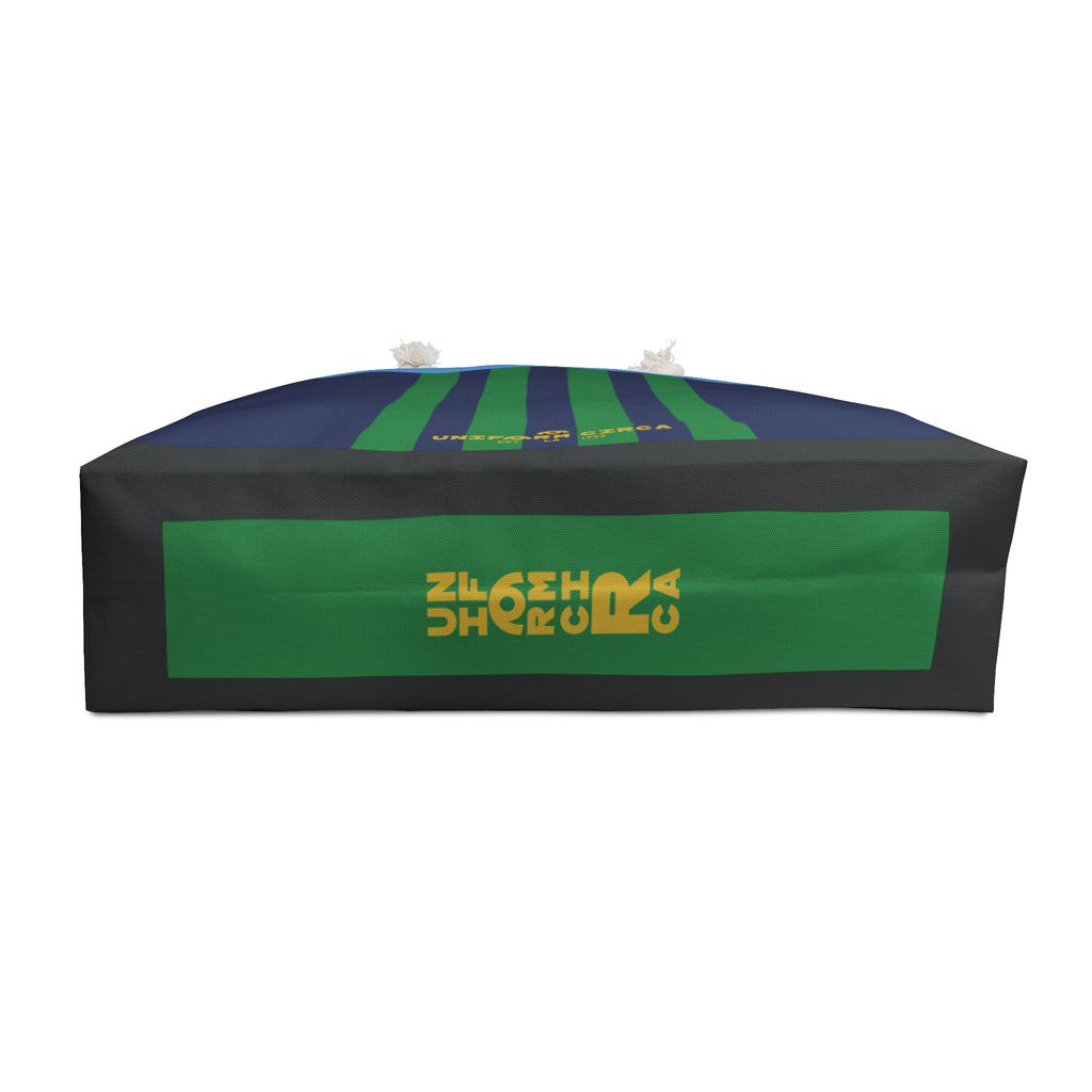 THE AC/S25 RACER MAX BAG | NAVY/DEEP KELLY GREEN | Weekender Bag - Stylish Travel Tote, Gym Bag, Beach Bag, Personalized Gift, Spacious Weekend Accessories