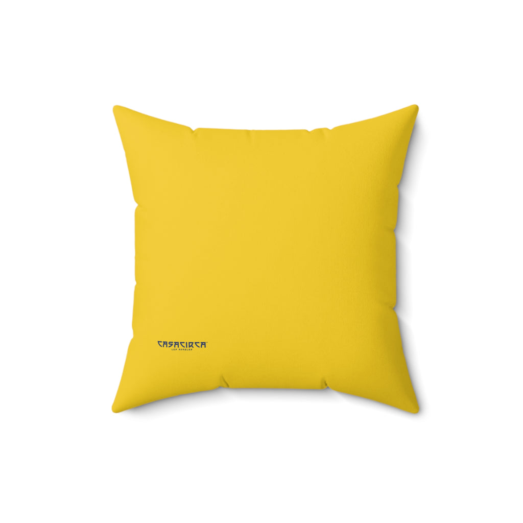 CASACIRCA | REVERSO PILLOW | TURQUOISE/BLUE/GOLDENROD | Stylish Faux Suede Pillow - Red and Navy Stripes, Home Decor, Cozy Living Room, Gift Idea, Nautical Theme, Interior Design Accents