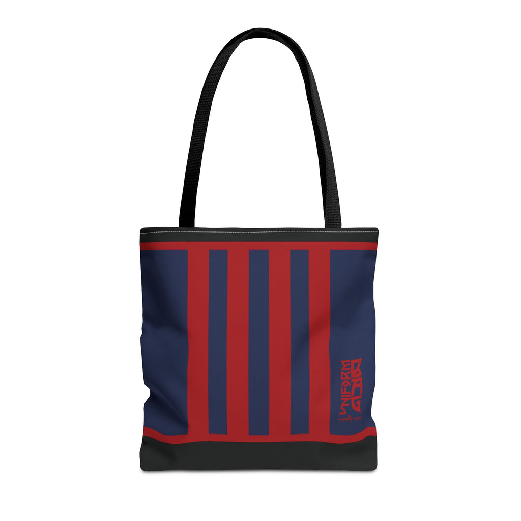 RACER JR. BAG | NAVY/RED/BLACK | Stylish Minimalist Tote Bag, Eco-Friendly Shopping Bag, Chic Carryall, Reusable Tote, Fashionable Beach Bag, Trendy Everyday Essentials