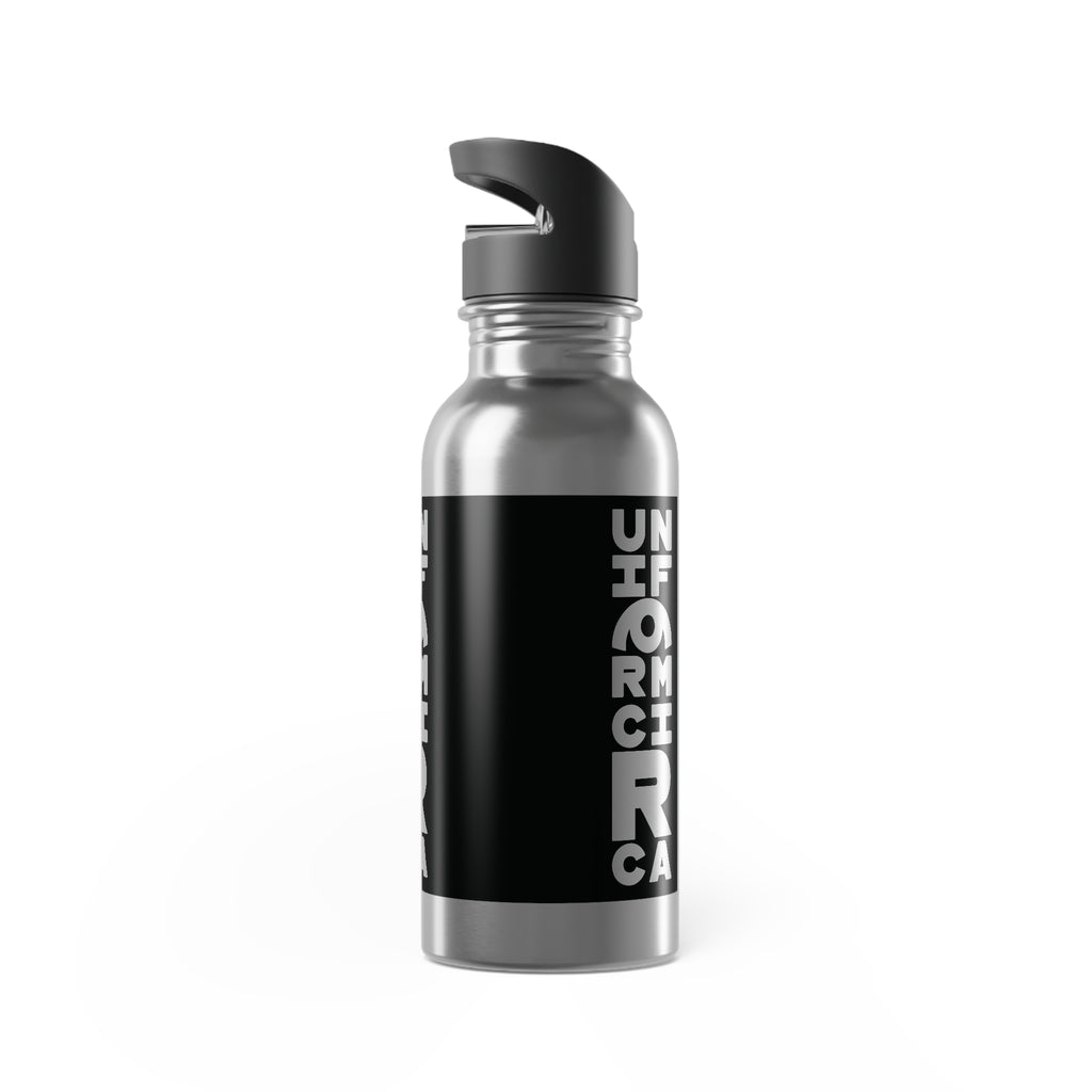UNIFORM FULL STACK | BPA FREE, Eco-Friendly 20oz Stainless Steel Water Bottle with Straw