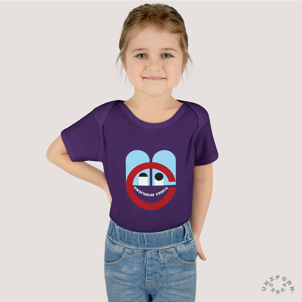 FUNNY BUNNY - Infant Baby Rib Bodysuit - Adorable Bunny-Like Graphic | Multiple Colors