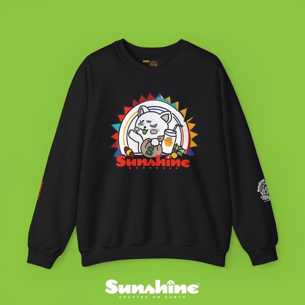 Sunshine | "Top Cat" | Crewneck Sweatshirt | Printed