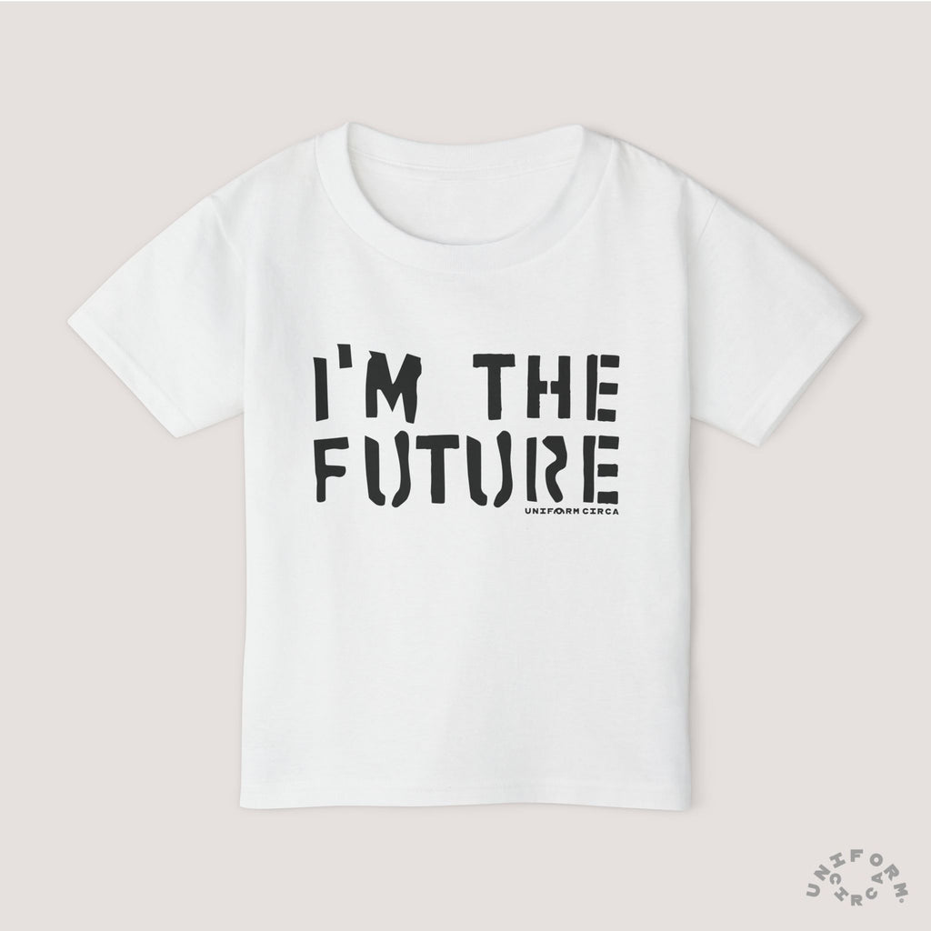 I'M THE FUTURE Design Toddler T-Shirt - Perfect for Playful Days | Black