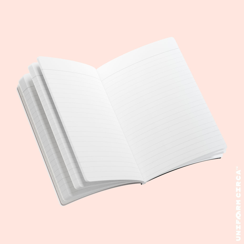 SIMON (LINED) NOTE & SKETCH JOURNAL | Hot Pink/Acid Green/Black