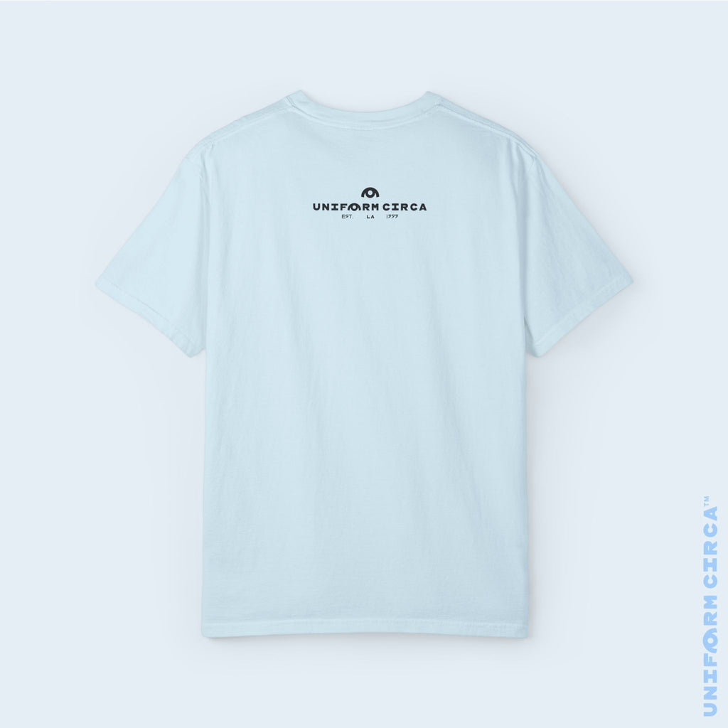 WAVEY 2  | CREWNECK T-SHIRT | Printed Unisex Garment-Dyed Graphic Tee