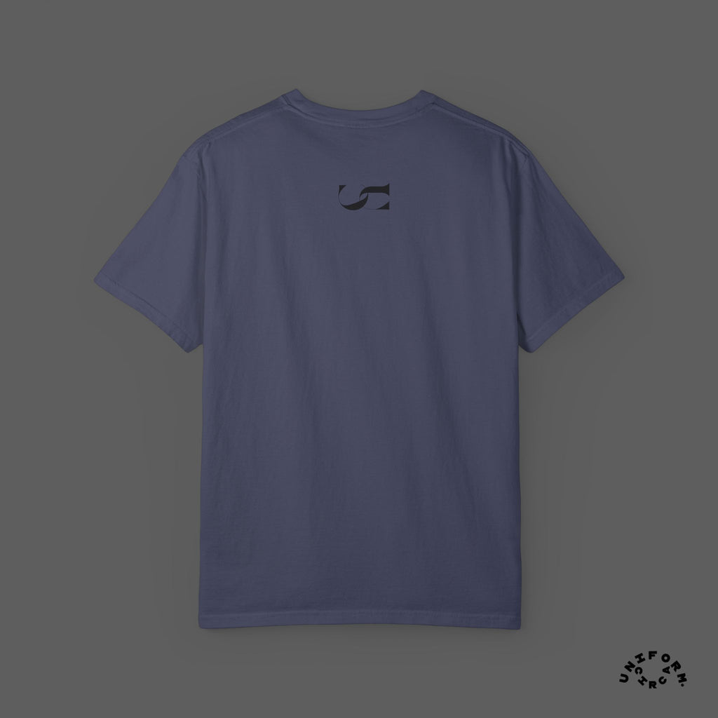 WORDSWORTH CONTRAST CREWNECK T-SHIRT | Printed