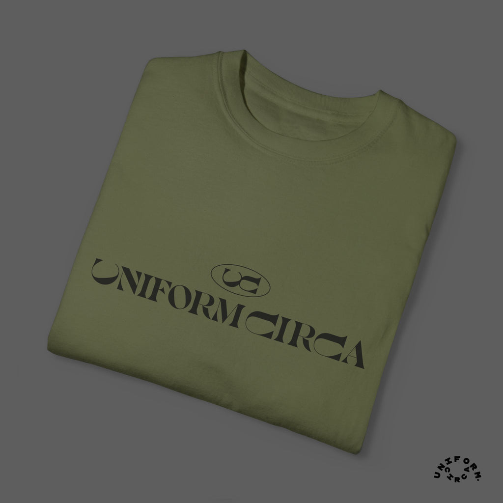 WORDSWORTH CONTRAST CREWNECK T-SHIRT | Printed