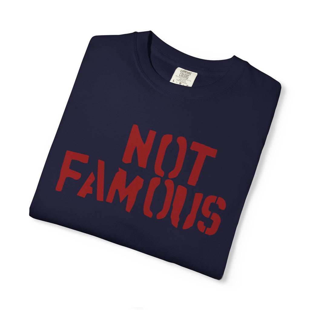 NOT FAMOUS | RED PAINT