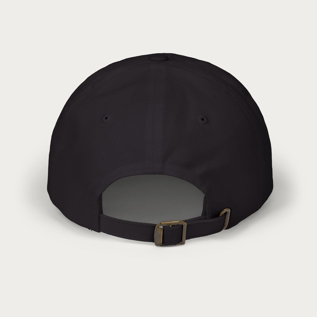 NOIR: THE DARK OF NIGHT | UNIFORM CIRCA OYSTER | DAD CAP | Embroidered White