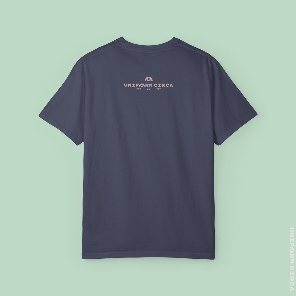 OYSTER ALL CREWNECK T-SHIRT | Printed | Iced Grape