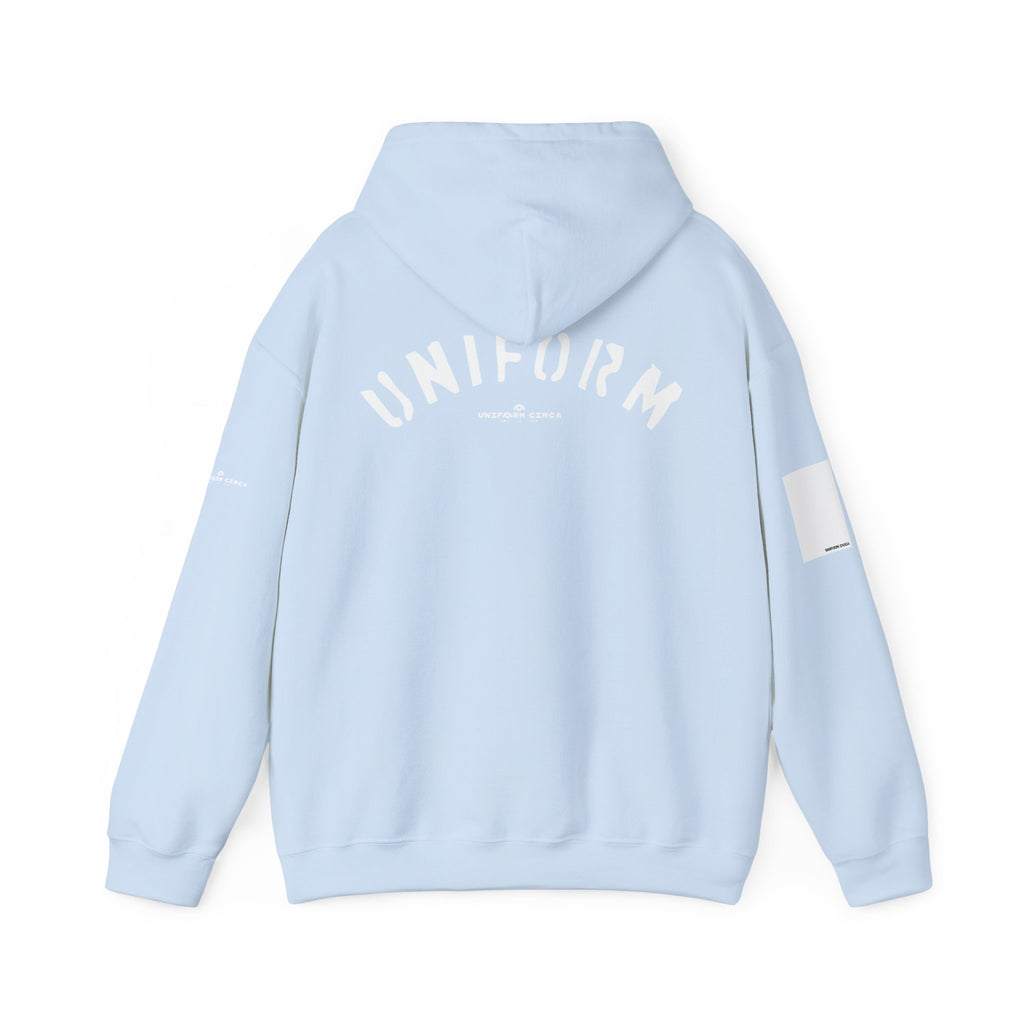 UNIFORM CIRCA HOODIE | 99 BOX WHITE