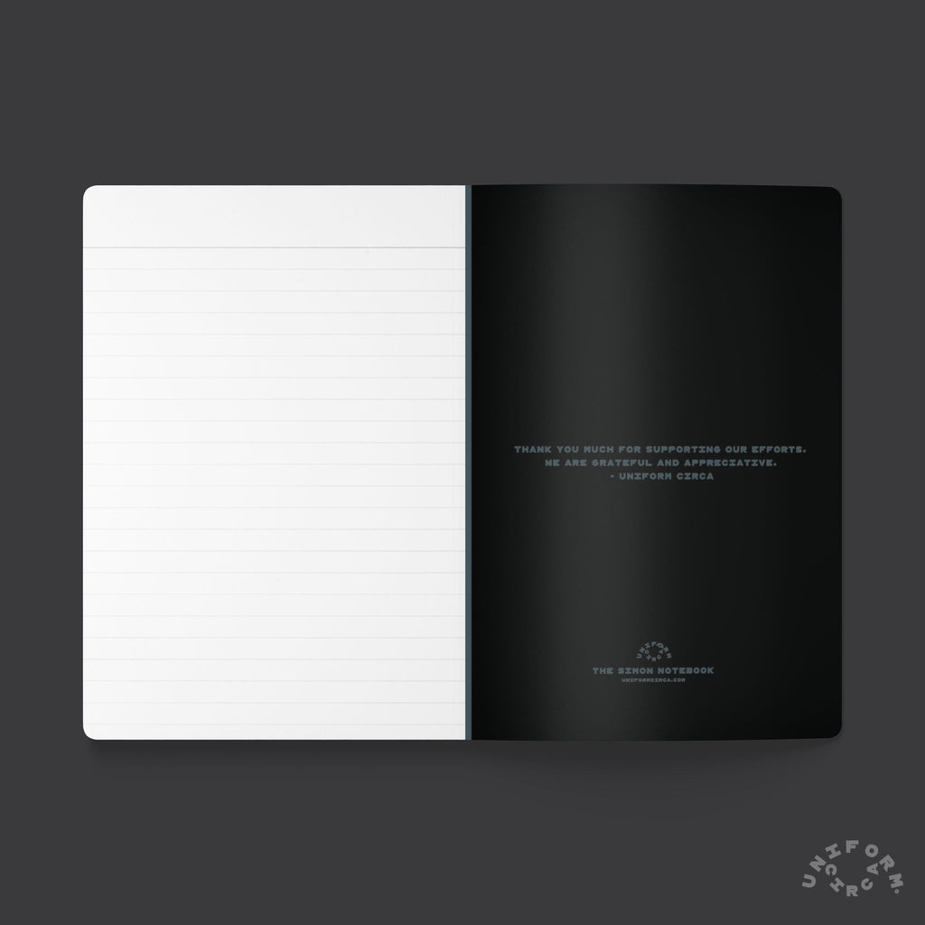 SIMON (LINED) NOTE & SKETCH JOURNAL | Hot Pink/Acid Green/Black