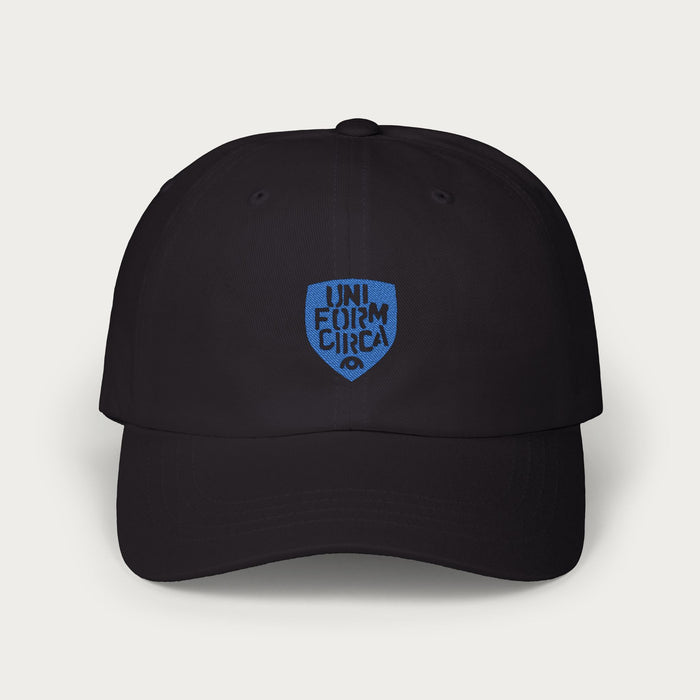 UNIFORM CIRCA Oyster Shield | Dad Cap | Embroidered Blue