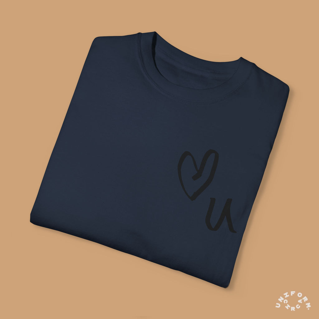 LOVE YOU CREWNECK T-SHIRT | Printed