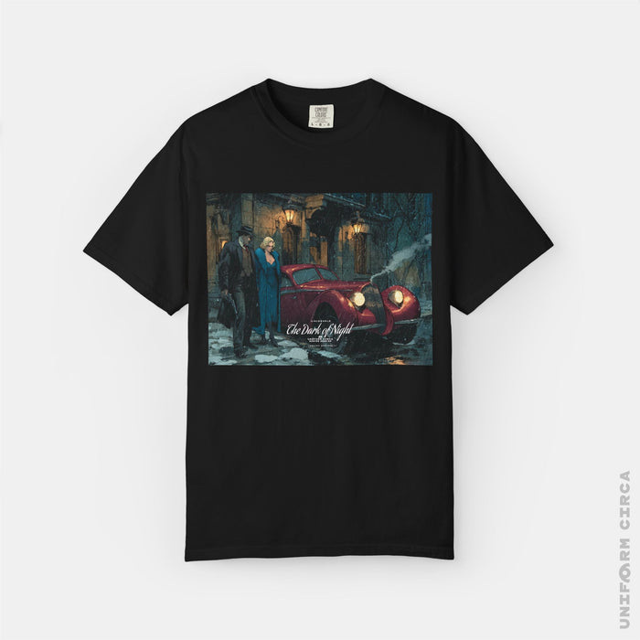 LA FEMME 2 - Crewneck T-Shirt | 100% Cotton | Designed & Printed in California _ UNIFORM CIRCA CLASS _ SILVER/BLK WHITE/NAVY