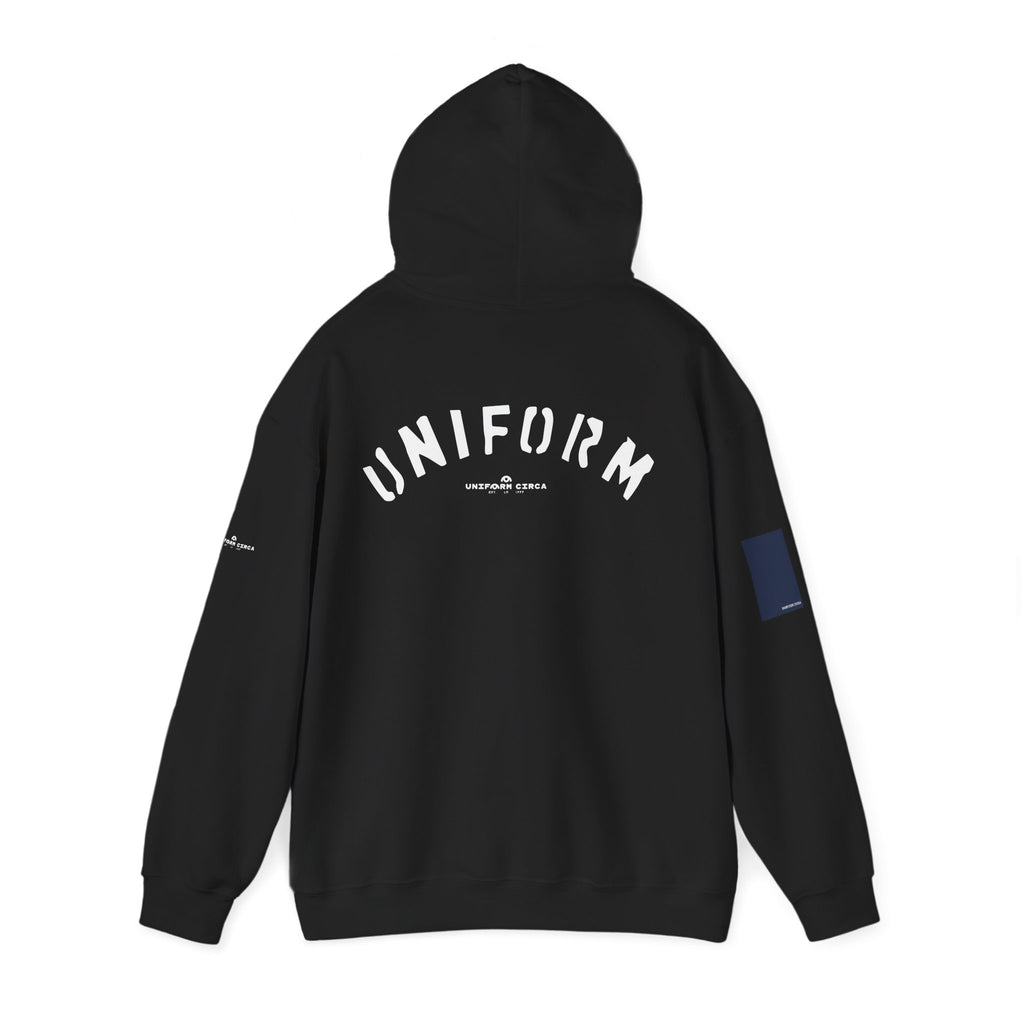 UNIFORM CIRCA HOODIE | 99 BOX BLACK