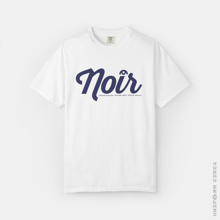 NOIR MARK 1 - Crewneck T-Shirt | 100% Cotton | Designed & Printed in California _ UNIFORM CIRCA _Navy