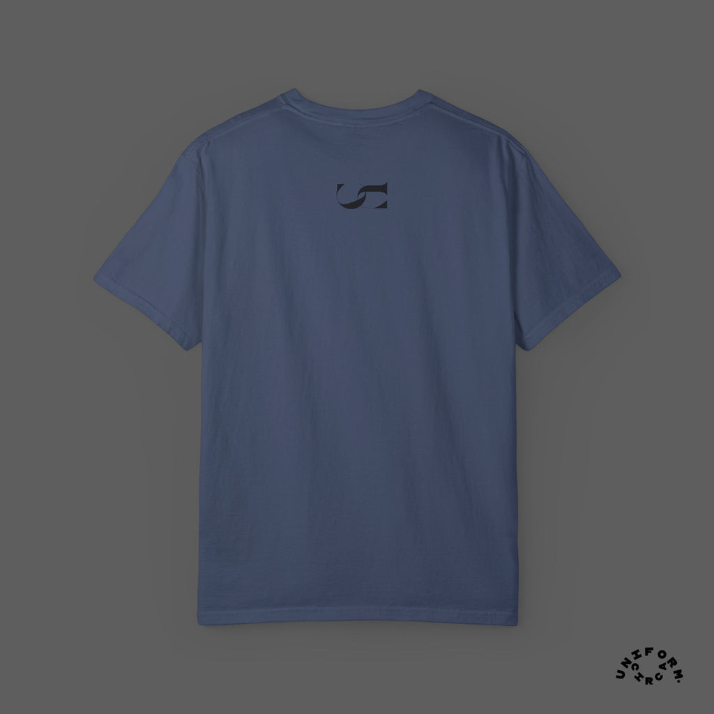 WORDSWORTH CONTRAST CREWNECK T-SHIRT | Printed