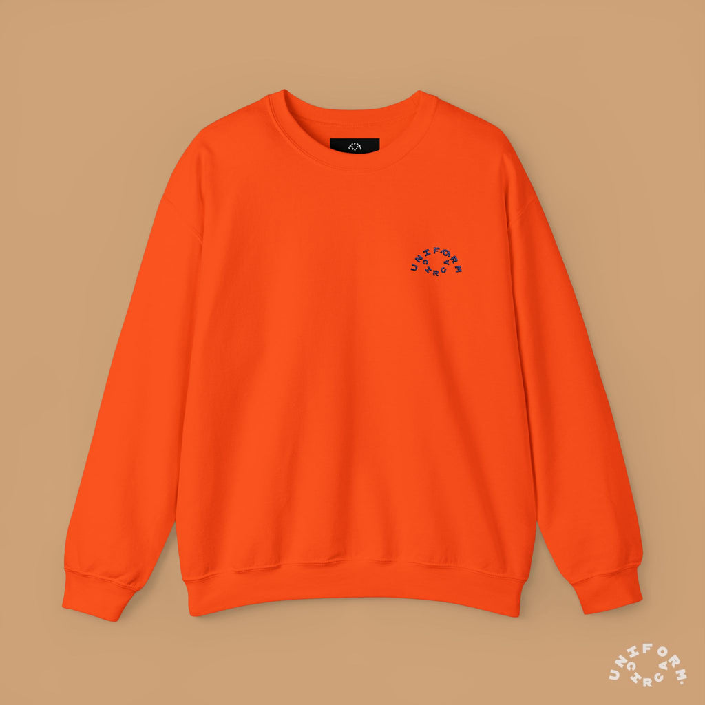 OCULUS LOGO CREWNECK SWEATSHIRT | Navy Embroidery