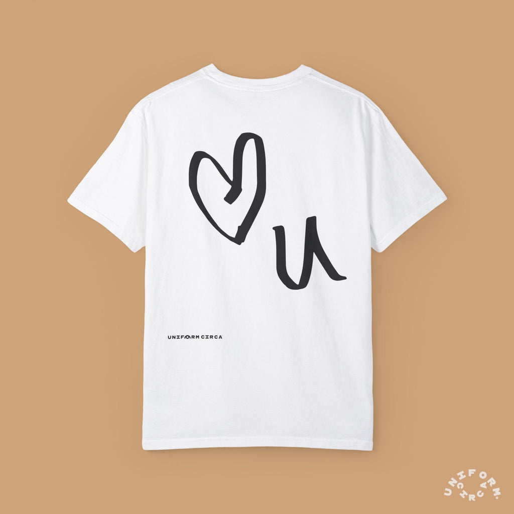 LOVE YOU CREWNECK T-SHIRT | Printed