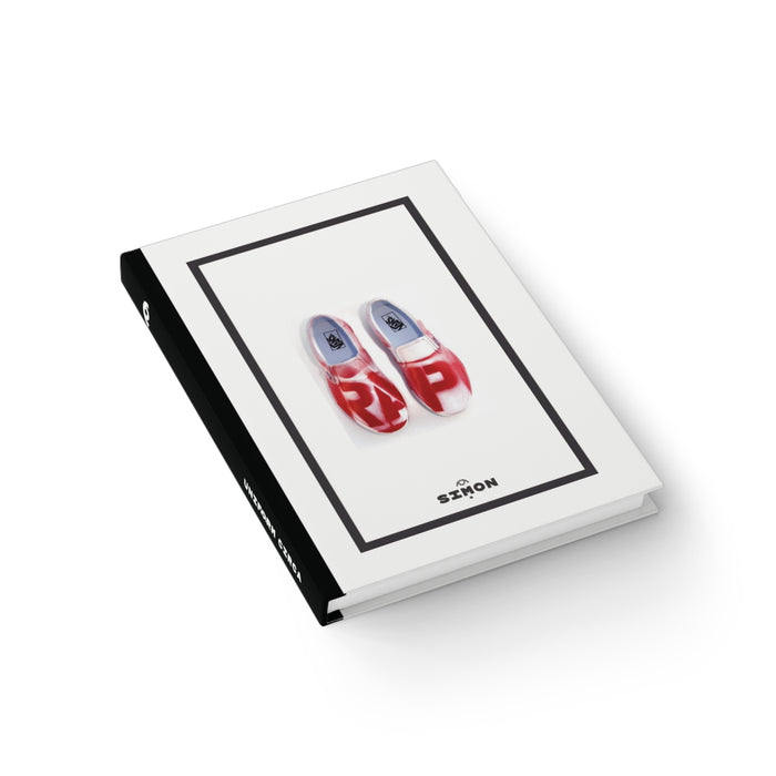 SIMON RAP | JOURNAL & NOTEBOOK | Hardcover Blank Pages 5"x7" | White & Black