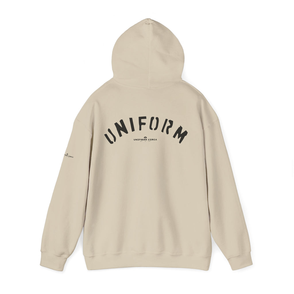 UNIFORM CIRCA HOODIE | ARC BLACK