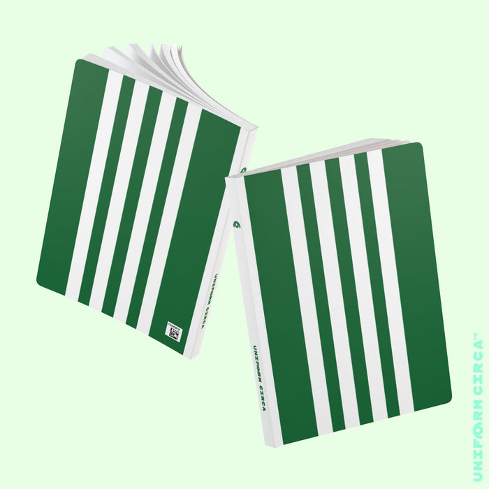 SIMON NOTE & SKETCH JOURNAL | KELLY GREEN/WHITE (SOFT COVER)