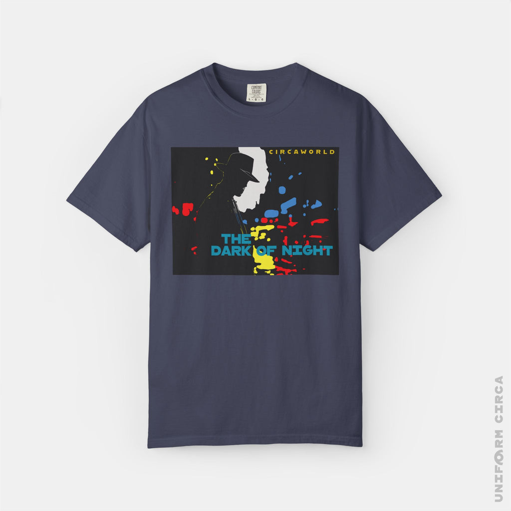 MONSIEUR NOIR 1 - Crewneck T-Shirt | 100% Cotton | Designed & Printed in California _ UNIFORM CIRCA