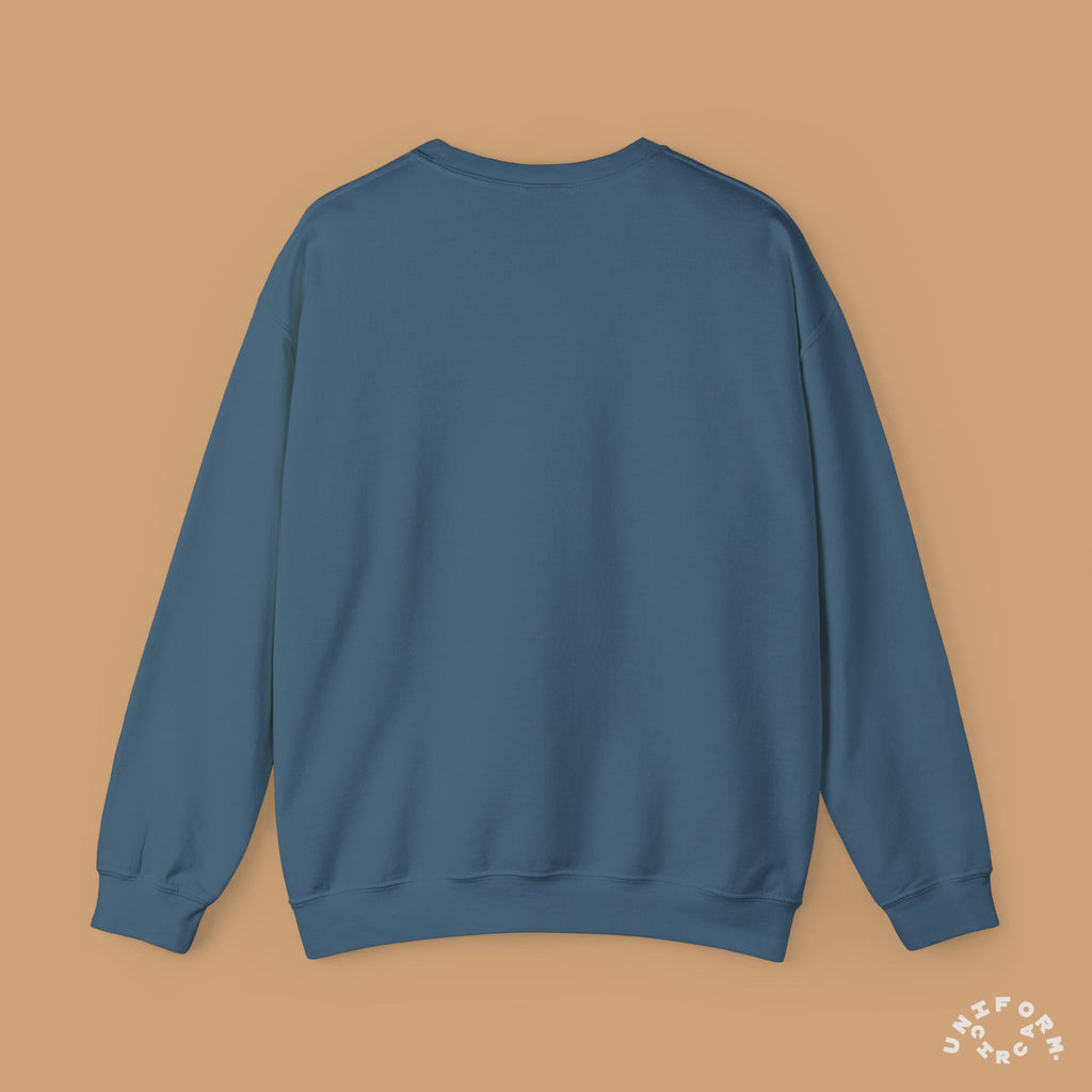 OCULUS LOGO CREWNECK SWEATSHIRT | Navy Embroidery