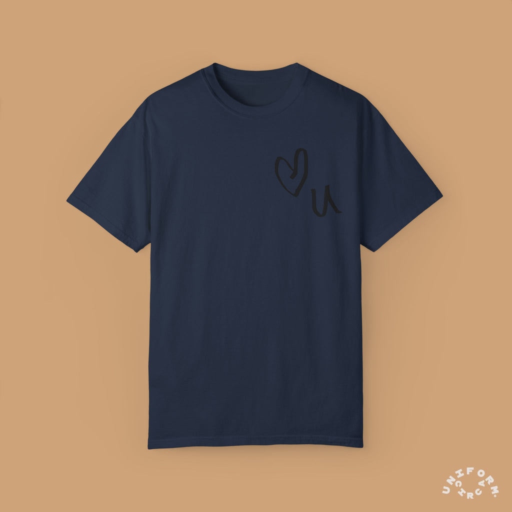 LOVE YOU CREWNECK T-SHIRT | Printed