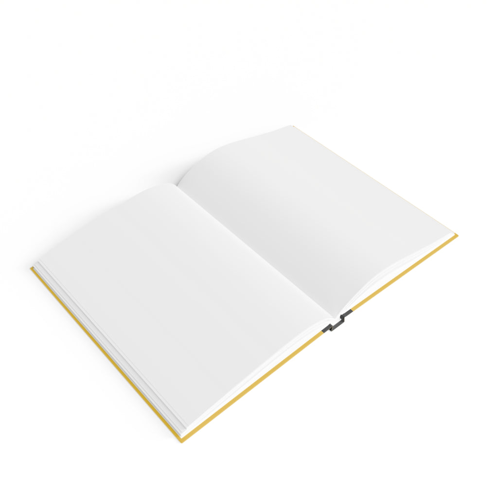 SIMON | JOURNAL & NOTEBOOK | Hardcover Blank Pages 5"x7" | Lemon & Mediterranean Blue